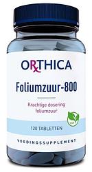 Foto van Orthica foliumzuur 800 tabletten