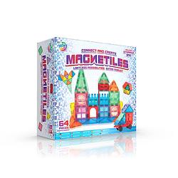 Foto van Magnetic tiles set 64-delig