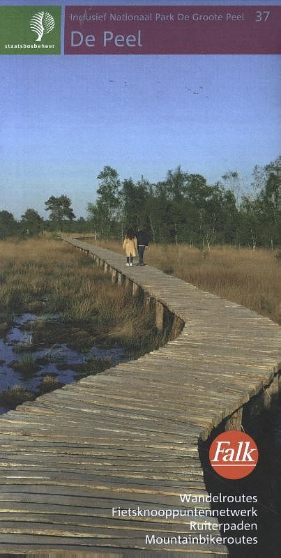 Foto van Wandelkaart de peel - paperback (9789028704497)