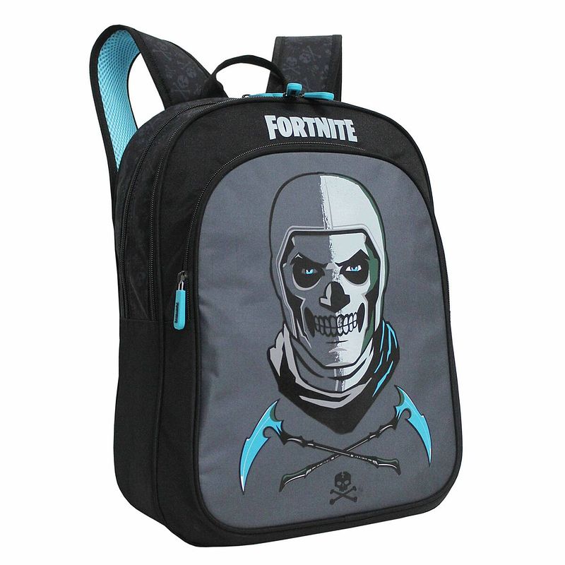 Foto van Kinderrugzak fortnite skull trooper zwart (31 x 42 x 15 cm)