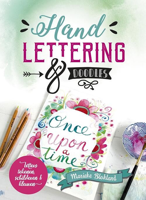 Foto van Handlettering & doodles - marieke blokland - ebook (9789043919760)