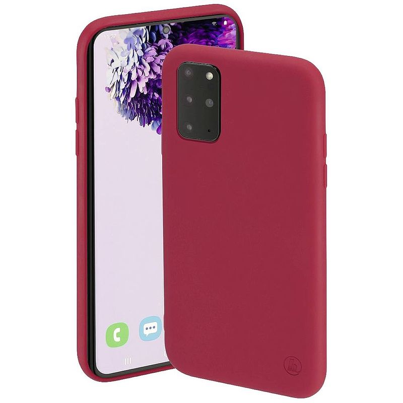 Foto van Hama finest feel cover samsung galaxy s20+ 5g rood