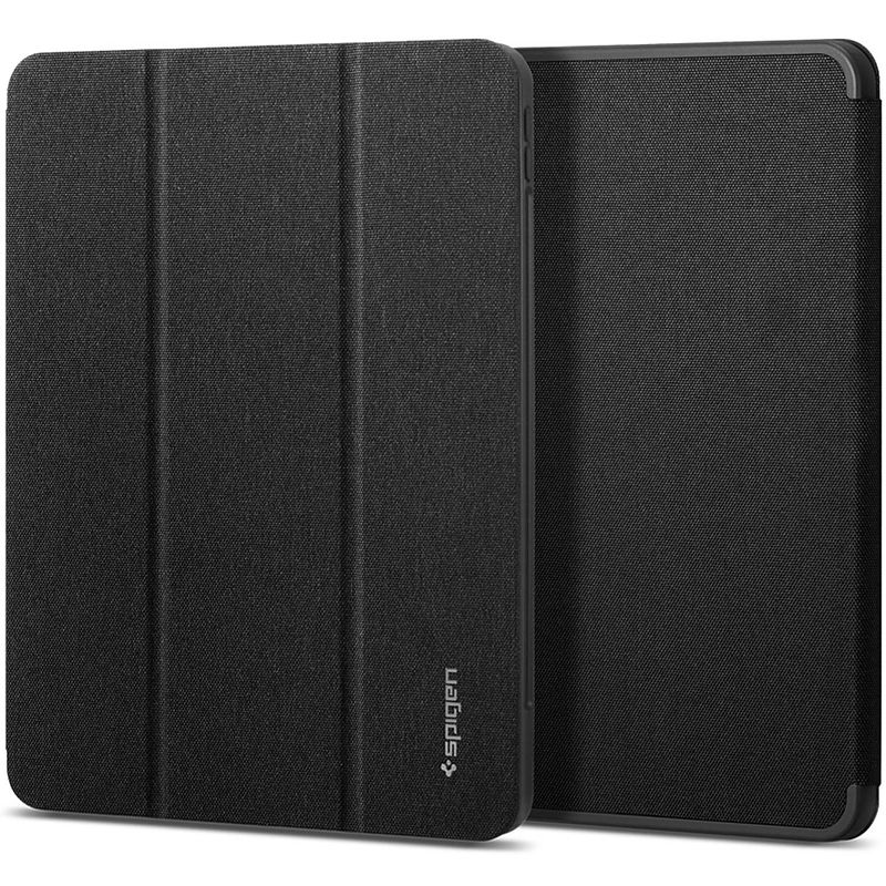 Foto van Spigen urban fit bookcase ipad pro 11 (2020) / pro 11 (2018) tablethoes - zwart