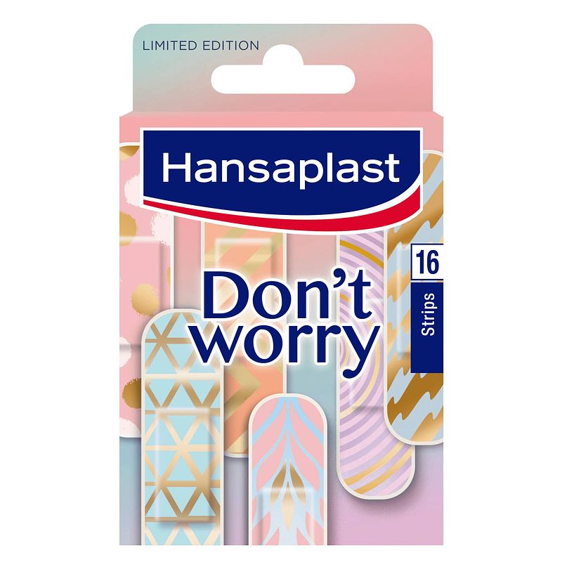 Foto van Hansaplast - don'st worry trendy pleisters - 20 kinderpleisters