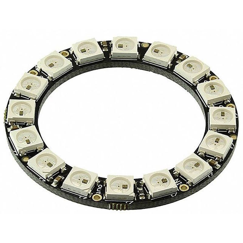 Foto van Uitbreidingsmodule neopixel-ring - 16 x 5050 rgb led adafruit 1463