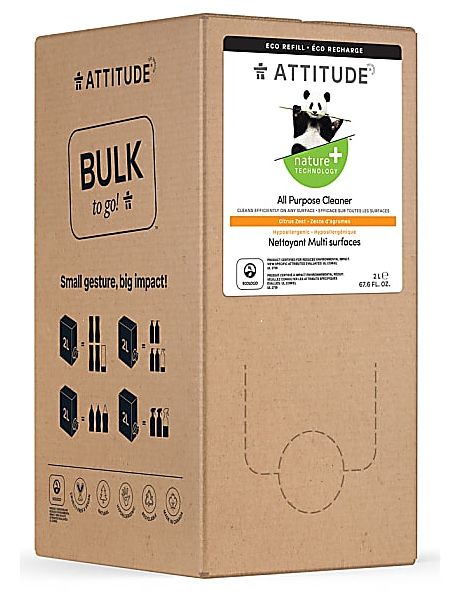 Foto van Attitude ecologische allesreiniger bulk to go 2lt