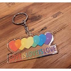 Foto van Sleutelhanger love is love