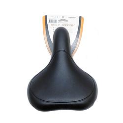 Foto van Selle comfort comfort zadel e-bike zwart, zonder strop (hangverpakking).