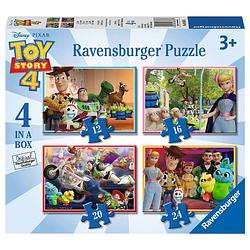 Foto van Ravensburger puzzel 4 in a box toy story