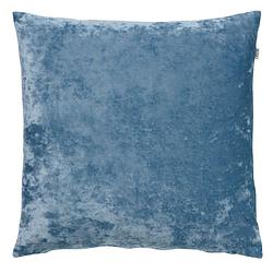 Foto van Dutch decor sky - sierkussen velvet provincial blue 45x45 cm - blauw - blauw