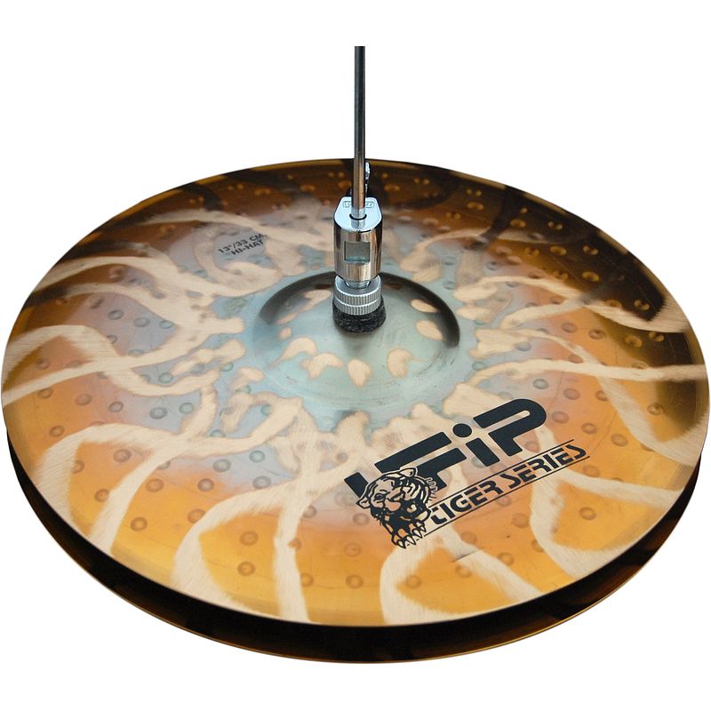 Foto van Ufip ts-13hh tiger series 13 inch hi hat bekken