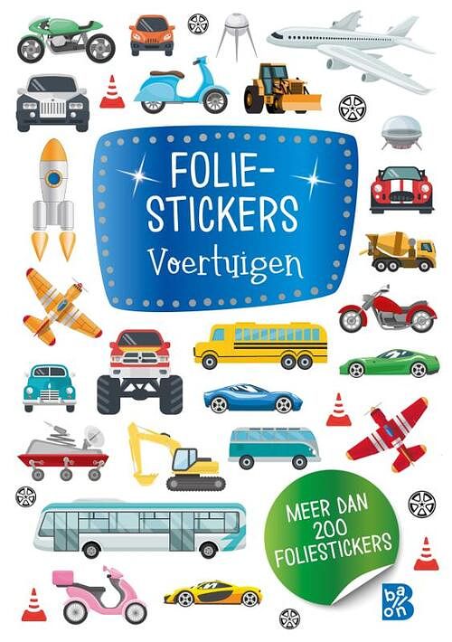 Foto van Foliestickers - voertuigen - paperback (9789403223360)