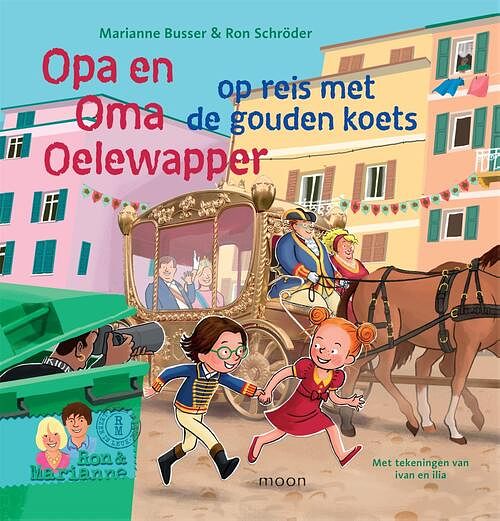 Foto van Opa en oma oelewapper op reis met de gouden koets - marianne busser, ron schröder - ebook (9789048848553)