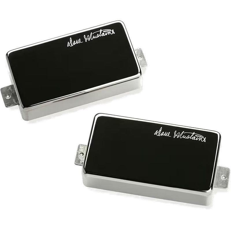 Foto van Seymour duncan lw-must dave mustaine livewire humbucker set black nickel actieve signature gitaarelementen (set van 2)