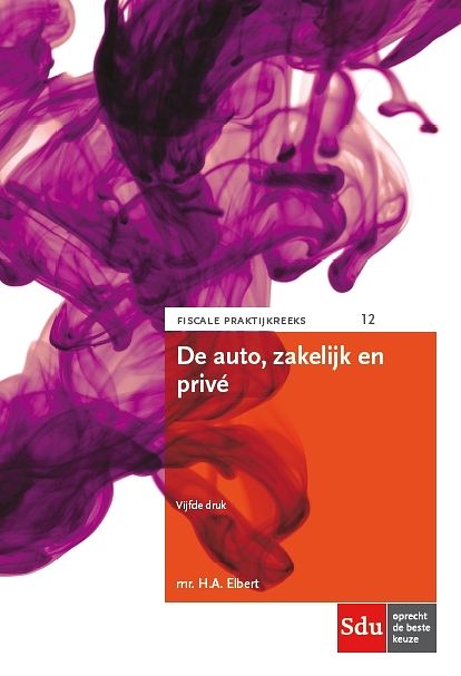 Foto van De auto, zakelijk en privé - h.a. elbert - paperback (9789012396479)