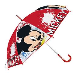 Foto van Disney paraplu mickey mouse junior 46 cm eva rood