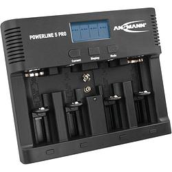 Foto van Ansmann powerline 5 pro batterijlader nicd, nimh aaa (potlood), aa (penlite), c (baby), d (mono), 9 v (blok)