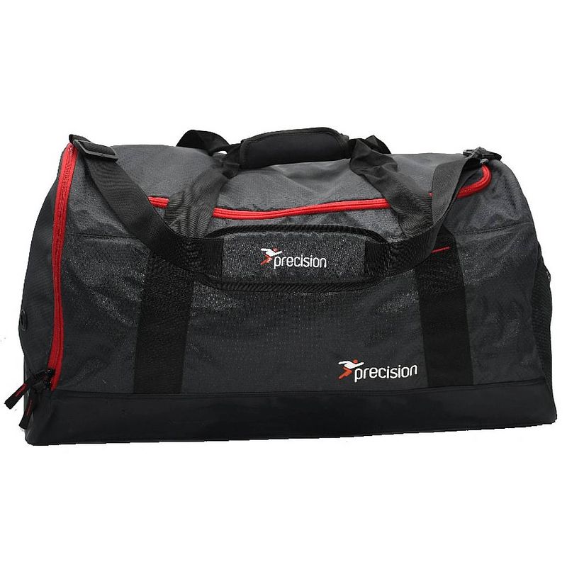 Foto van Precision sporttas pro hx 39 liter polyester zwart/rood maat s