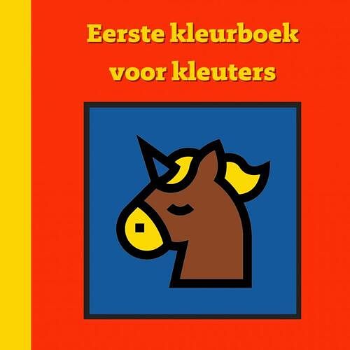 Foto van Eerste kleurboek voor kleuters :: fantasie - mieke stevens - paperback (9789464652031)