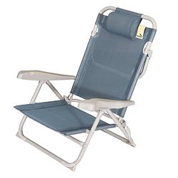 Foto van Easy camp strandstoel breaker inklapbaar oceaanblauw