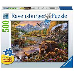 Foto van Ravensburger puzzel wildernis 500st