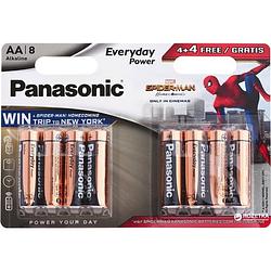 Foto van Panasonic alkaline everyday power aa 8x