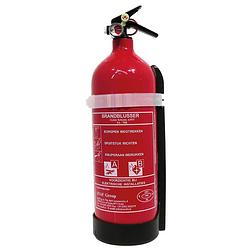 Foto van Carpoint brandblusser ab met manometer schuim 2 l rood 25 cm