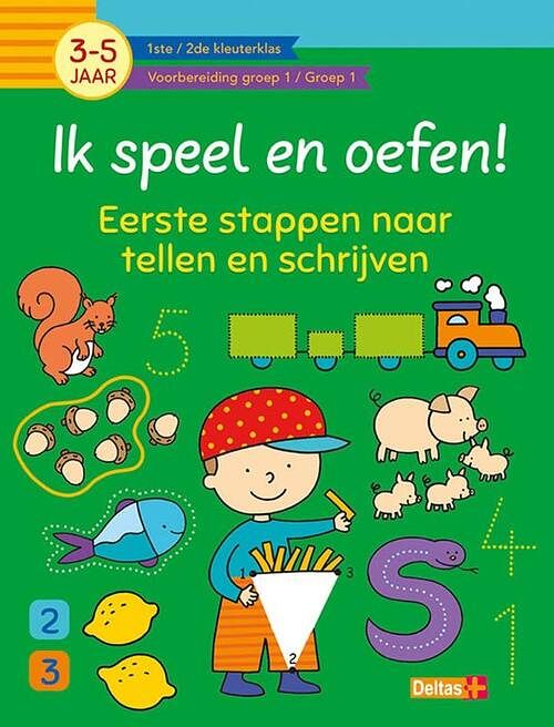 Foto van Ik speel en oefen! eerste stappen naar tellen en schrijven (3-5j.) - znu - paperback (9789044764130)