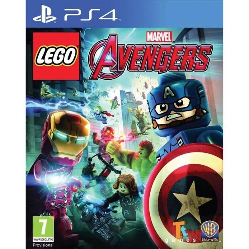 Foto van Lego marvel's avengers - ps4-spel