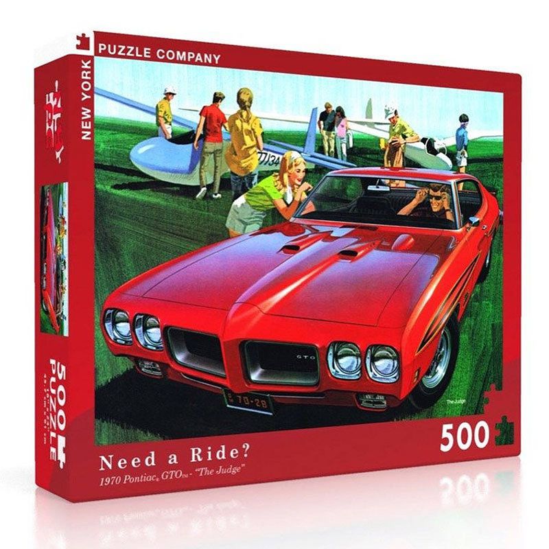 Foto van New york puzzle company - need a ride 500-delige puzzel