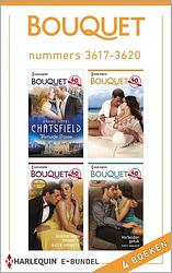 Foto van Bouquet e-bundel nummers 3617-3620 (4-in-1) - chantelle shaw - ebook (9789402512113)