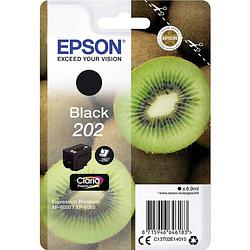 Foto van Epson inktcartridge 202, 250 pagina's, oem c13t02e14010, zwart