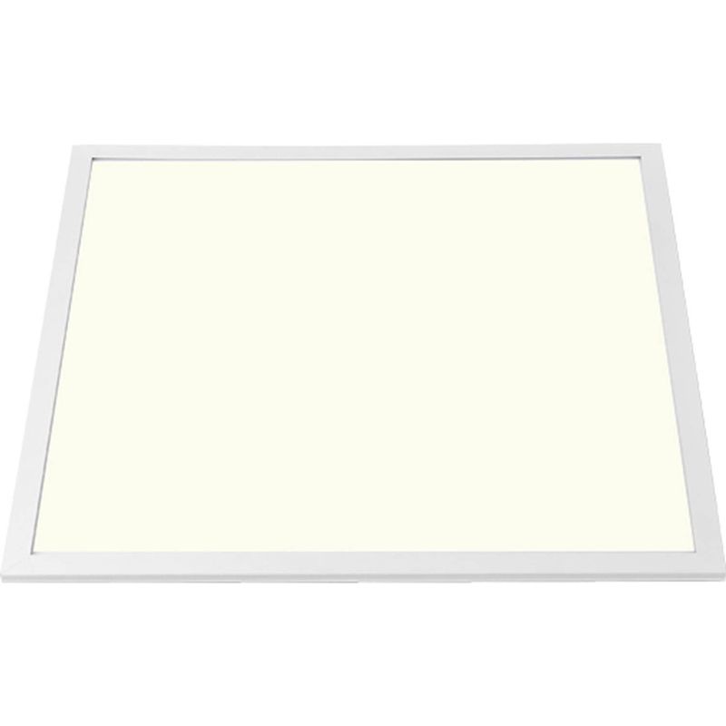 Foto van Led paneel - aigi - 30x30 natuurlijk wit 4000k - 12w inbouw vierkant - mat wit - aluminium - flikkervrij