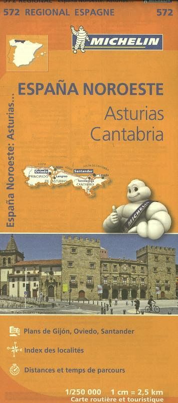 Foto van 572 españa noroeste: asturias, cantabria - paperback (9782067184121)