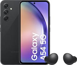 Foto van Samsung galaxy a54 256gb zwart 5g + galaxy buds 2 zwart