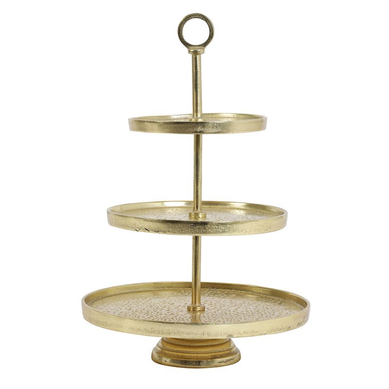 Foto van Light&living etagere 3 laags ø32x48 cm lutek goud