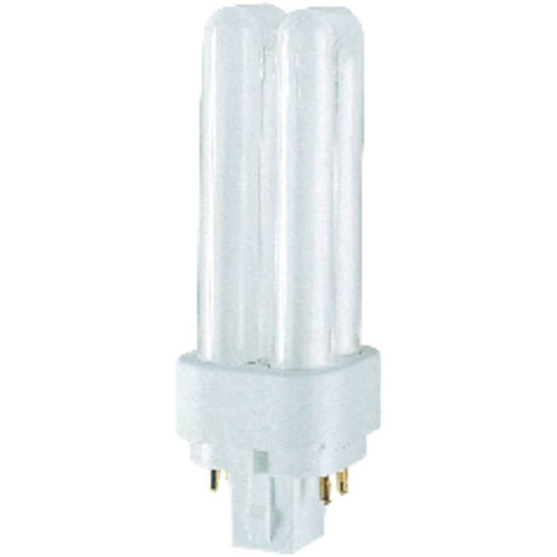 Foto van Osram spaarlamp energielabel: g (a - g) g24q-2 146 mm 230 v 18 w neutraalwit buis 1 stuk(s)