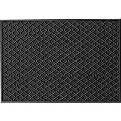 Foto van Hp autozubehör 16537 voetenmat (universeel) rubber (natuurlijk) (l x b x h) 530 x 370 x 10 mm zwart