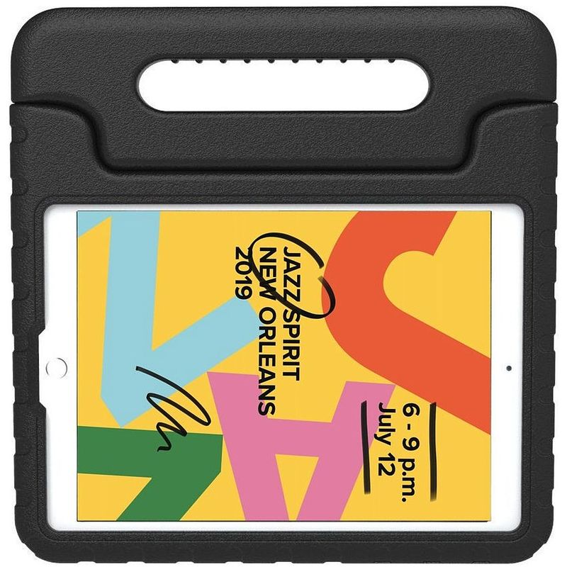 Foto van Just in case kids cover voor apple ipad 10,2 tablethoesje zwart