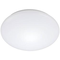 Foto van Led plafondlamp met bewegingssensor - strum - 24w - opbouw rond - natuurlijk wit 4200k - 360° - mat wit - aluminium