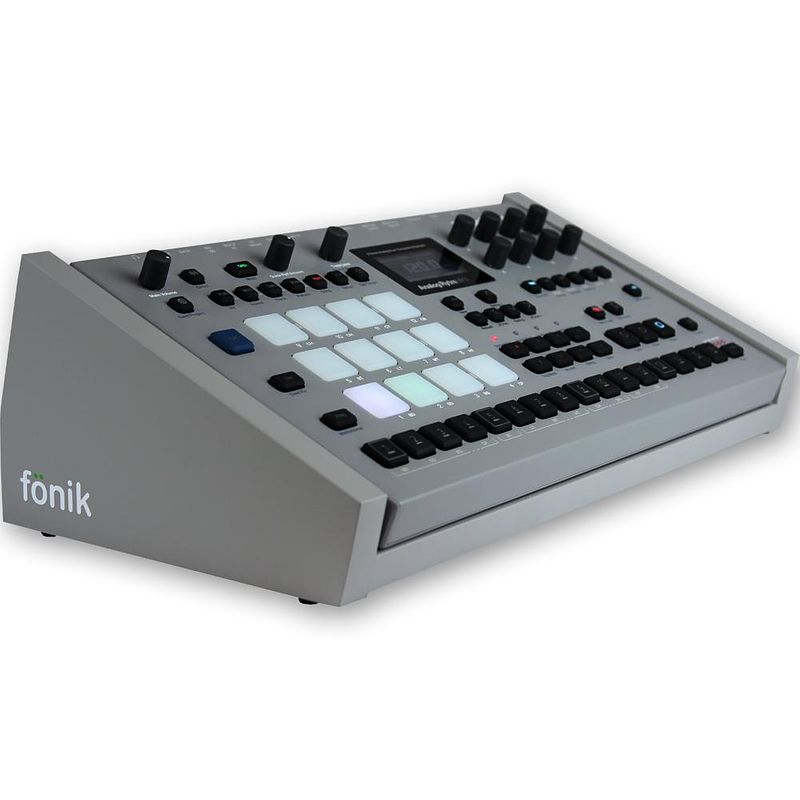 Foto van Fonik audio innovations stand for elektron analog rytm mk2 grijs