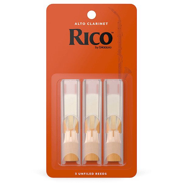 Foto van D'saddario woodwinds rico alto clarinet reeds 2.0 voor altklarinet (3 stuks)