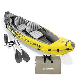 Foto van Intex kajak opblaasbaar explorer k2 312x91x51 cm 68307np