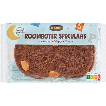 Foto van Jumbo roomboter speculaas met amandelspijs vulling 250g