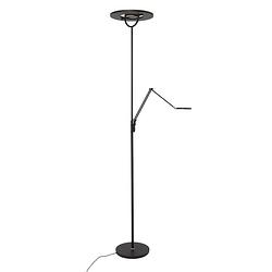 Foto van Moderne vloerlamp - steinhauer - glas - modern - led - l: 27cm - voor binnen - woonkamer - eetkamer - zwart