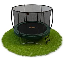 Foto van Avyna pro-line trampoline met veiligheidsnet - ø 245 (8ft) - groen