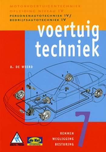 Foto van Voertuigtechniek - b. de weerd - paperback (9789071838422)