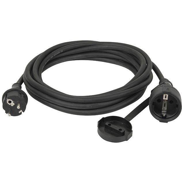 Foto van Dap h07rn-f 3g 1.5 schuko verlengkabel 5 meter