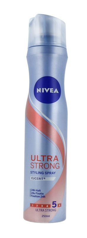 Foto van Nivea ultra strong styling spray