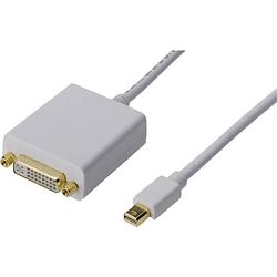 Foto van Digitus ak-340406-001-w displayport / dvi adapter [1x mini-displayport stekker - 1x dvi-bus 24+5-polig] wit 15.00 cm